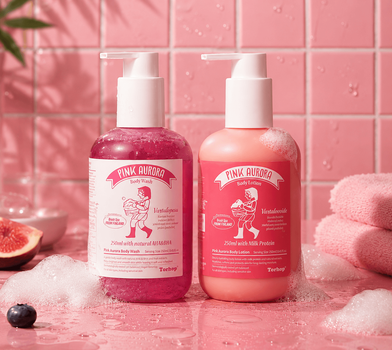 Body Wash & Body Lotion