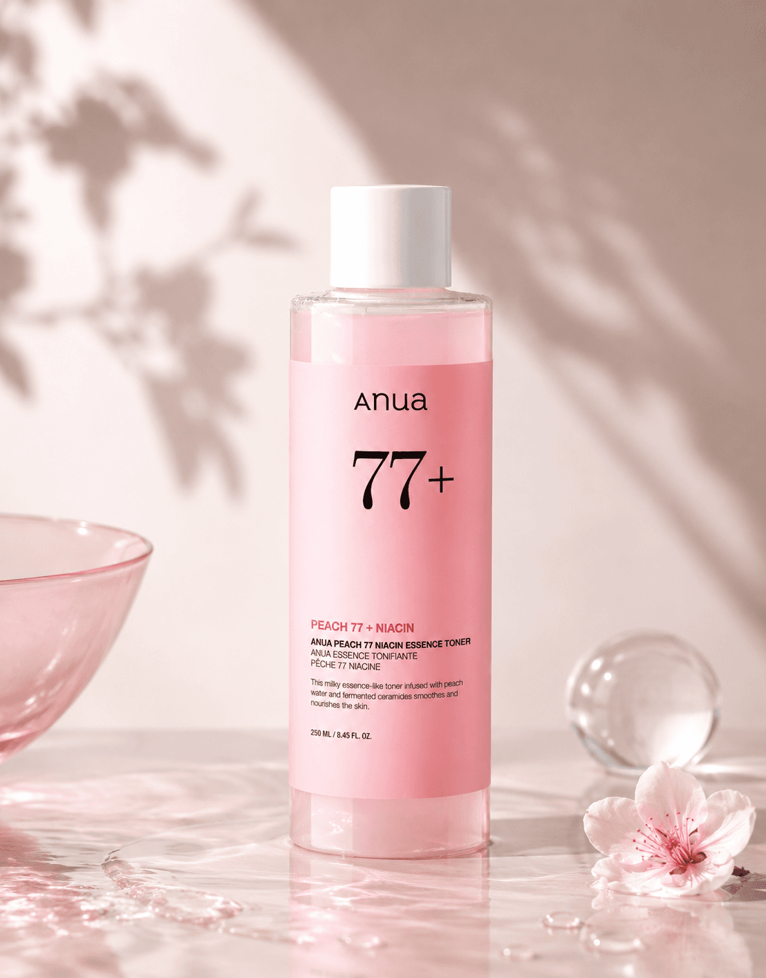 Peach 77 + Niacin Essence Toner