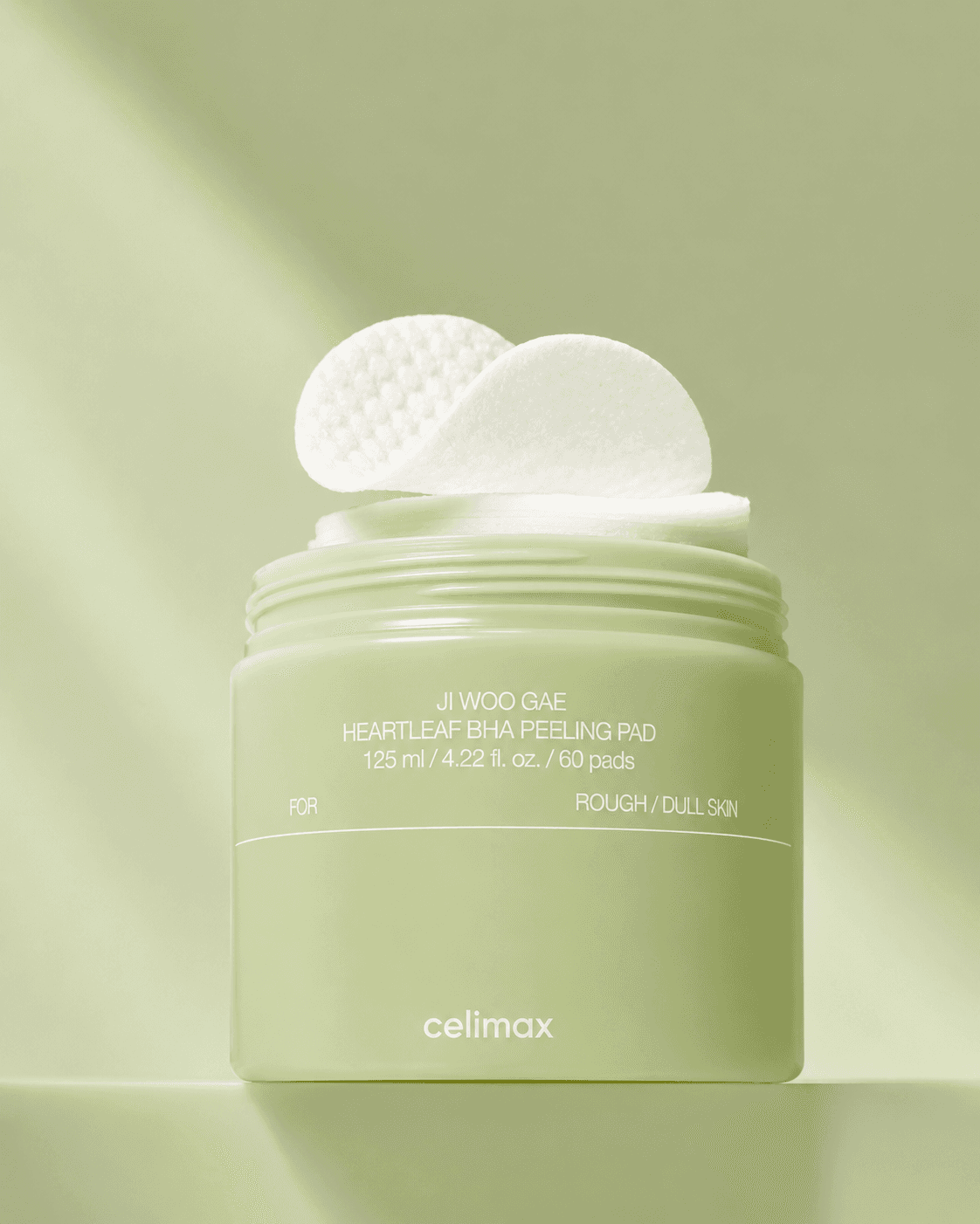 Celimax Celimax Ji Woo Gae Heartleaf BHA Peeling Pad 125ml / 4.22 fl. oz. / 60 pads